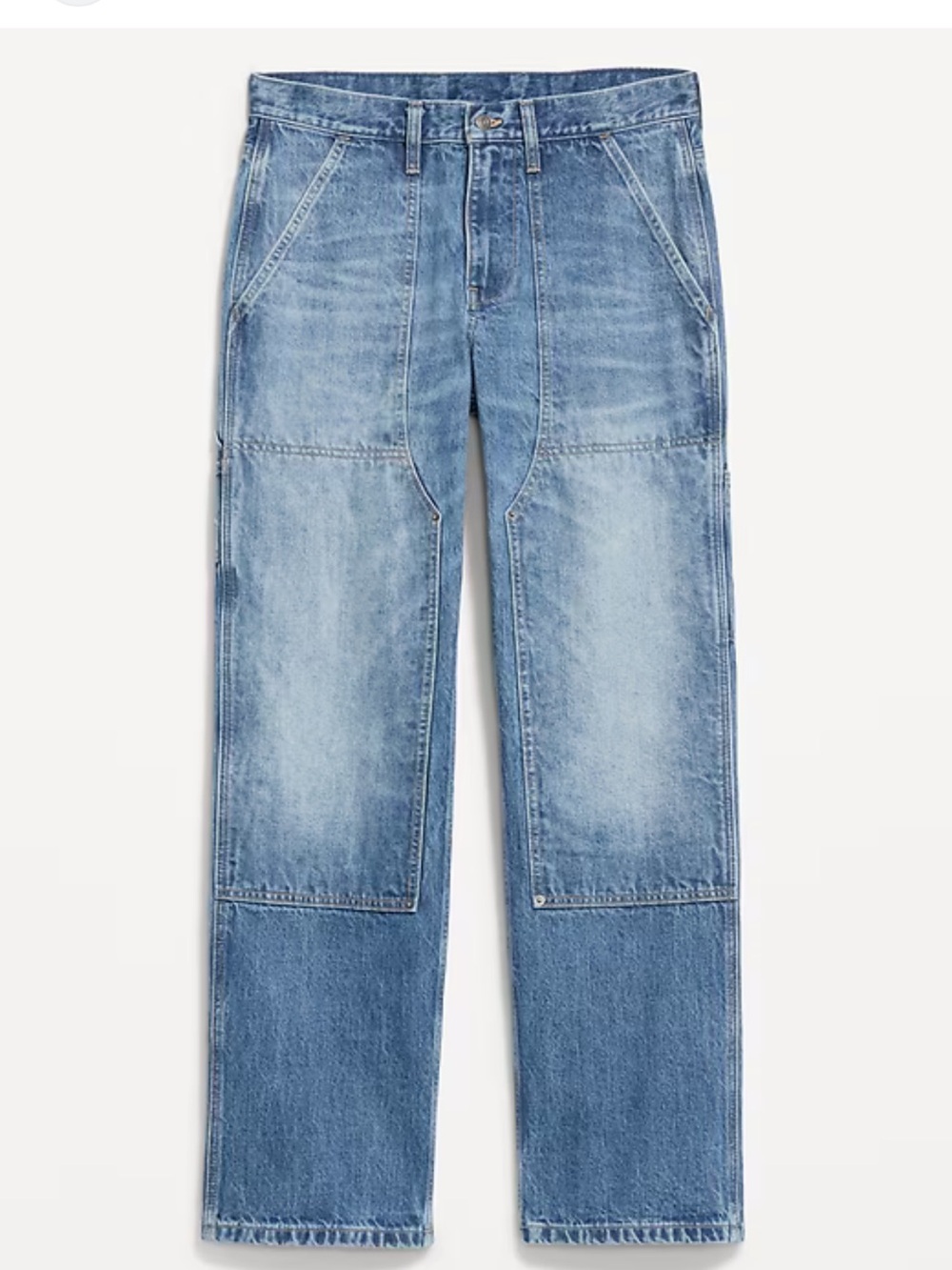 Banana Republic 90’s baggy double knee utility jeans